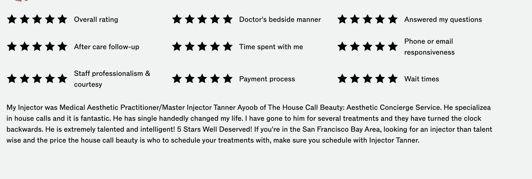 The House Call Beauty photograph
