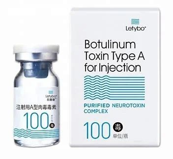 Botulinum Toxin Type A injection vial and packaging.